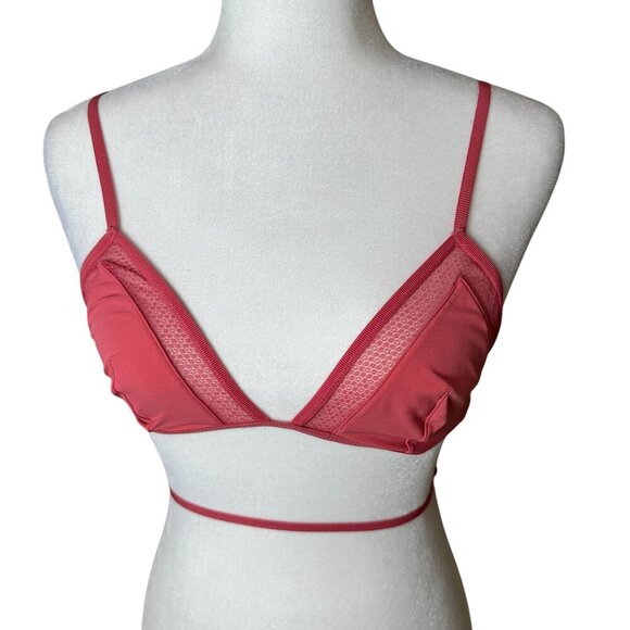 VICTORIA'S SECRET Super Strappy Back Mesh Bralette Bra Top Size Small - Picture 4 of 8